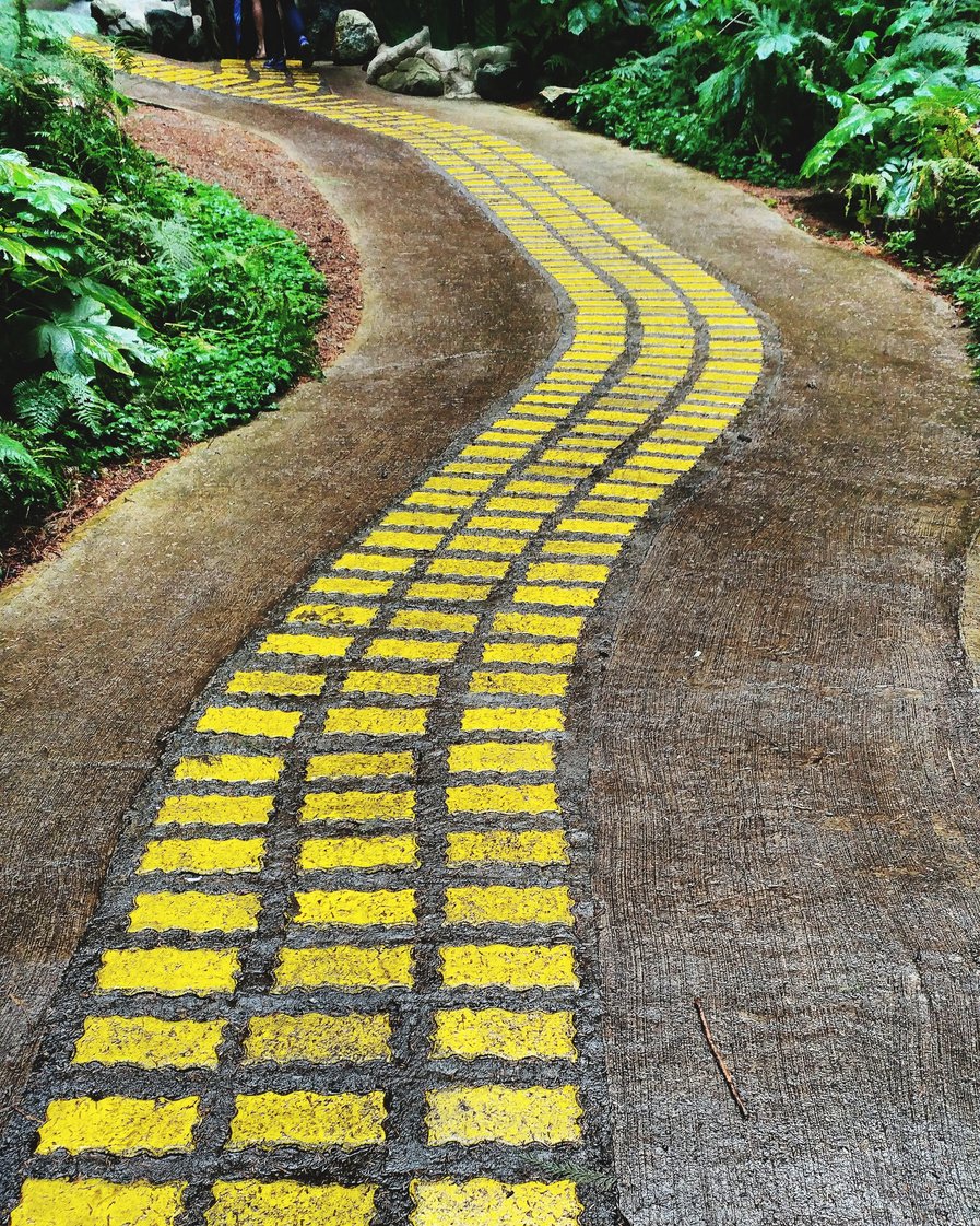 Yellow brick road